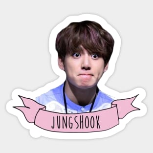 Jungkook Shook Sticker